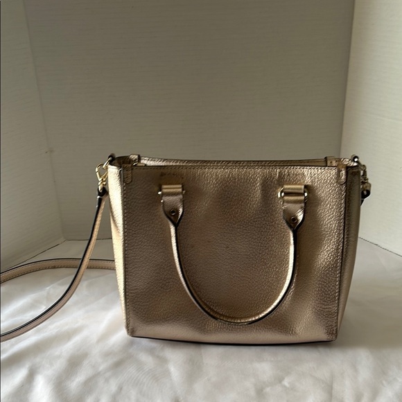 Kate Spade Gold Satchel Bag - Picture 4 of 7